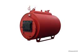 Водогрейный жаротрубный котел КВр 0.5